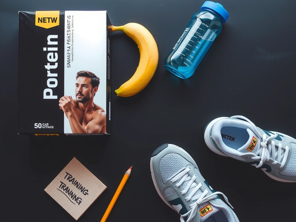 Sportliche Ernährungszusammenstellung